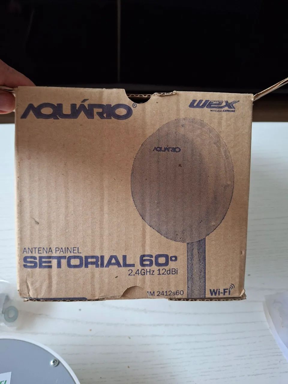 Antena setorial AQUARIO 2.4GHZ 12DBI - Foto 4