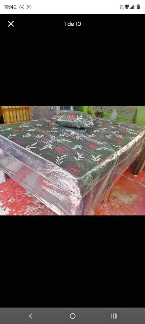 Cama Box Casal b chinesa