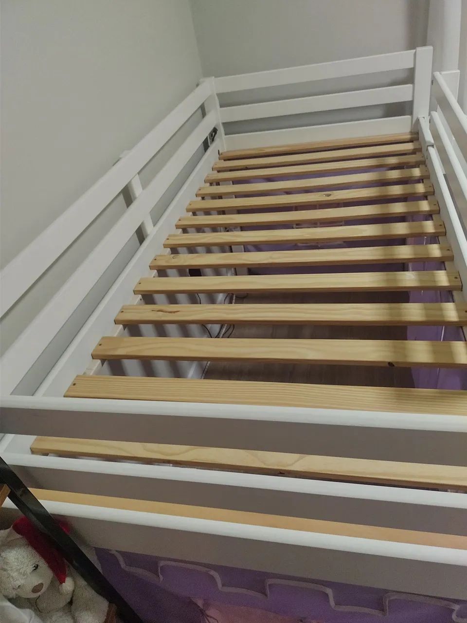 CAMA INFANTIL ELEVADA COM ESCORREGADOR  - Foto 2