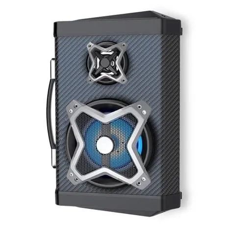  Caixa De Som Bluetooth Multilaser SP314 120W RMS BT/AUX/USB/MICRO SD/FM - WZetta