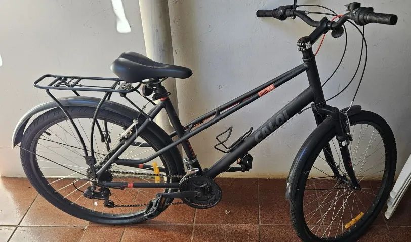 Bicicleta Caloi Urbam 700 USADA Bicicleta de Passeio Preta USADA - Foto 3