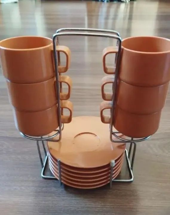 Conjunto de xícaras vintage  - Foto 3