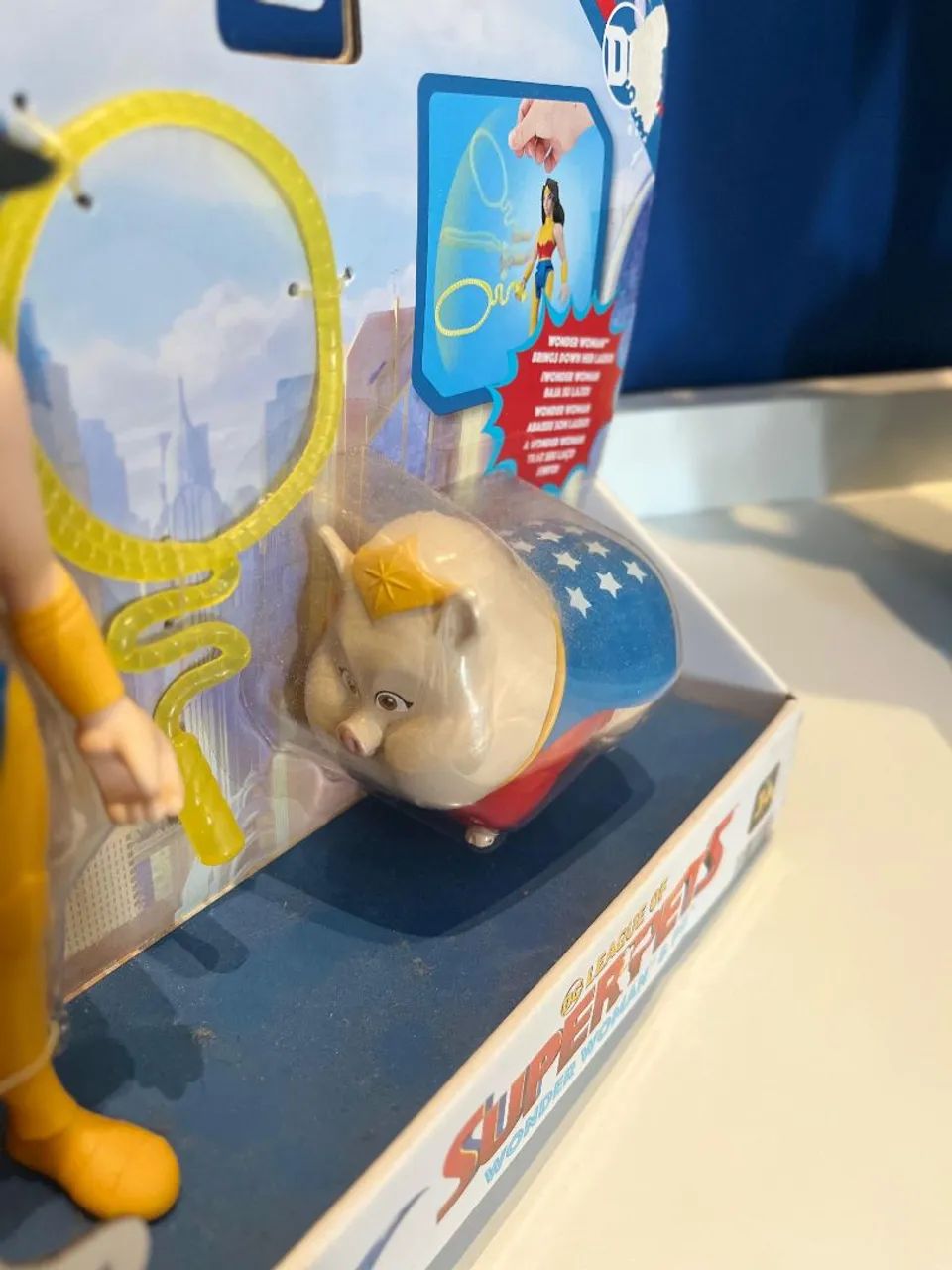 Boneco da Wonder Woman e Super Pet PB - Fisher-Price - Foto 2