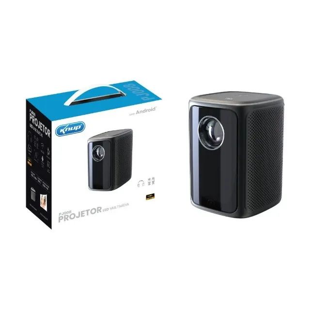 Projetor KNUP KP-PJ008 Som Integrado Full HD 2300 Lumens - Foto 4