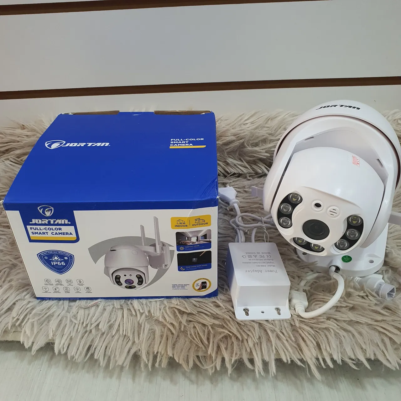 Câmera de Segurança Wi-Fi Full HD 1080P - JORTAN