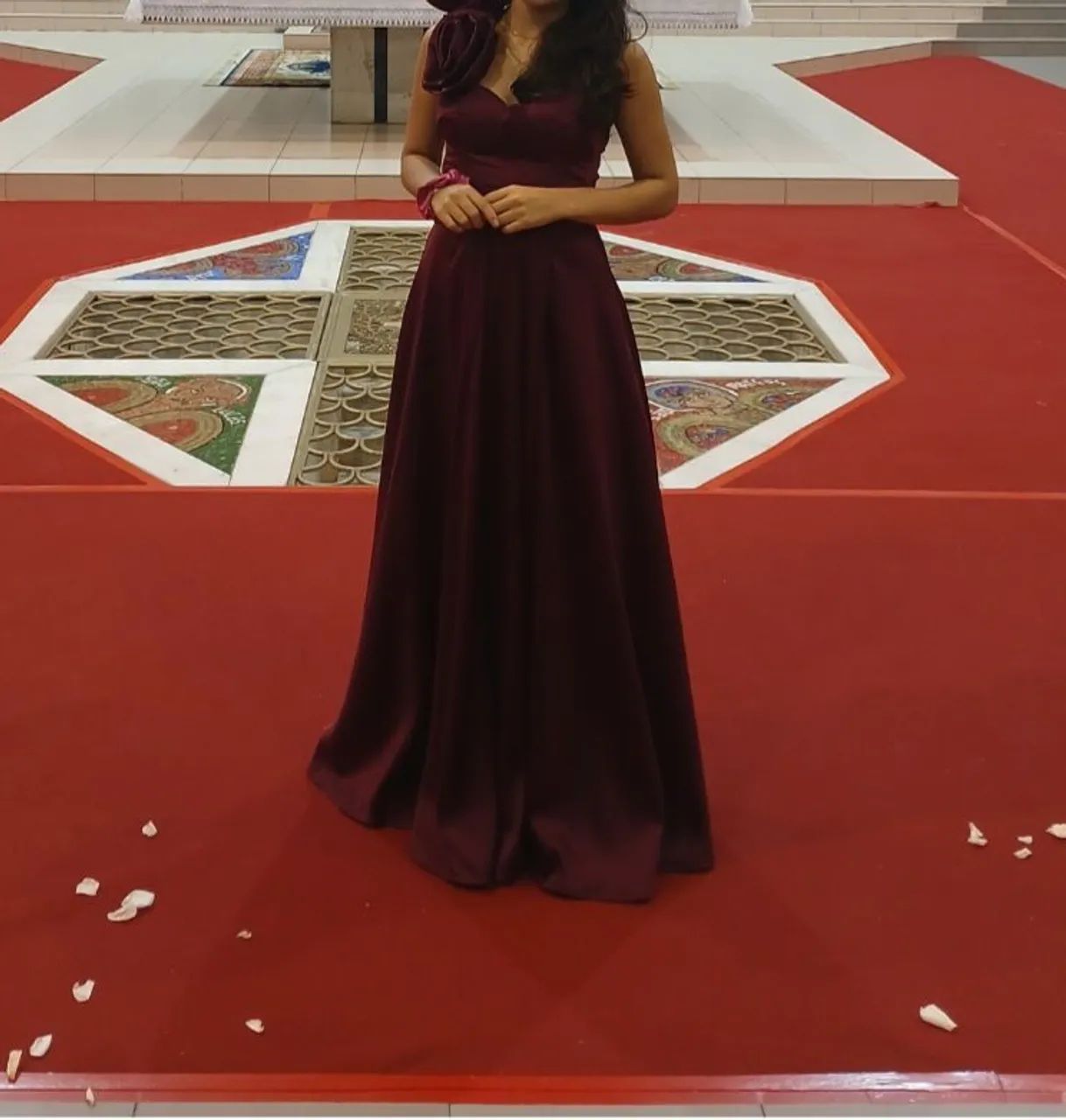 Vestido de festa vinho - Foto 2