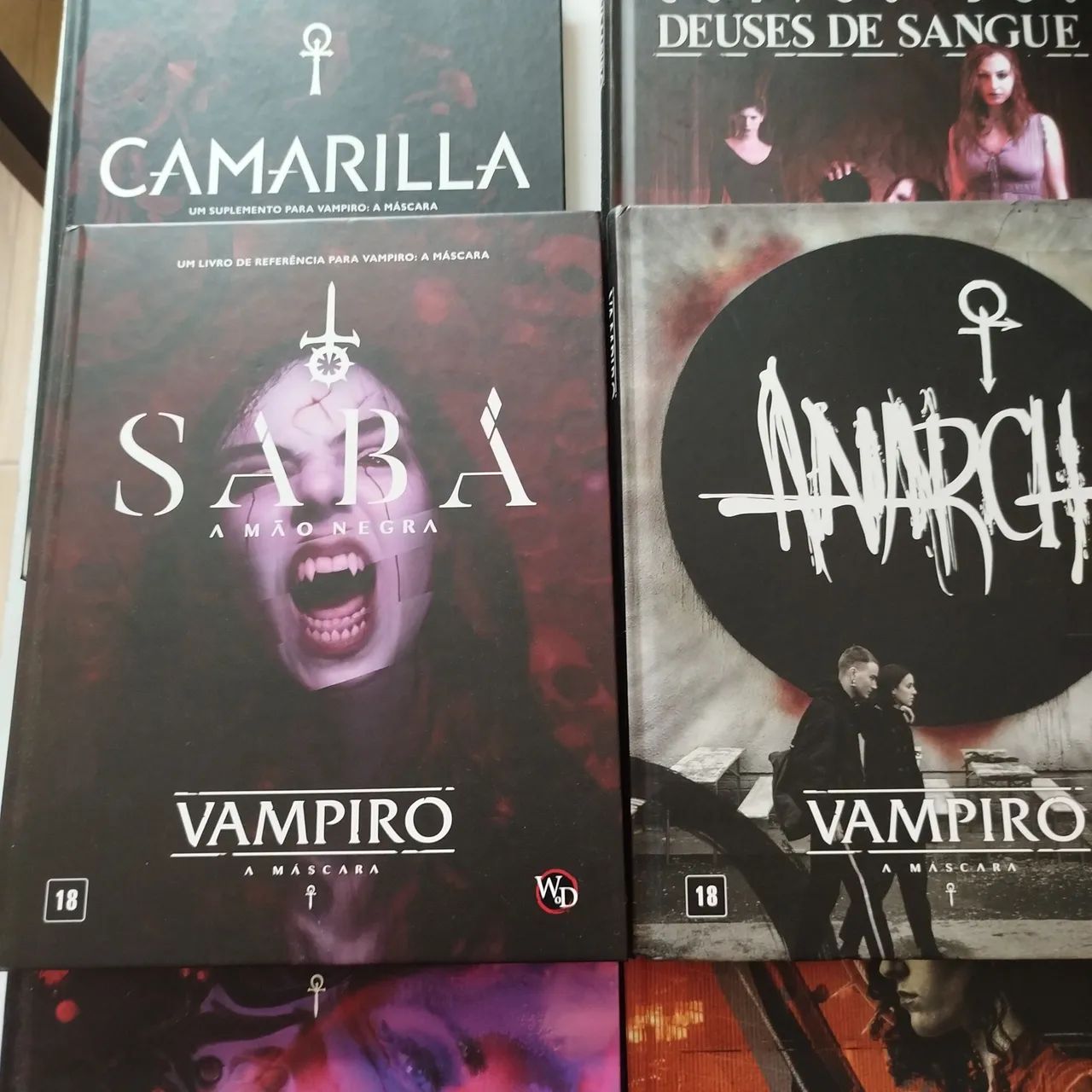 Livros de RPG Vampiro: A Máscara - Coleção - Foto 3
