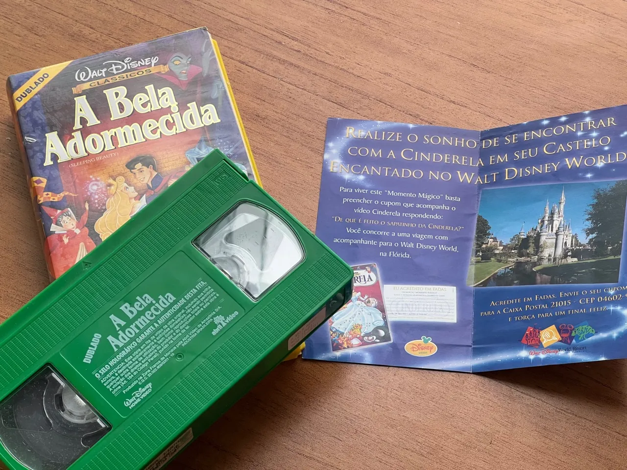 VHS A Bela Adormecida Dublado Disney
