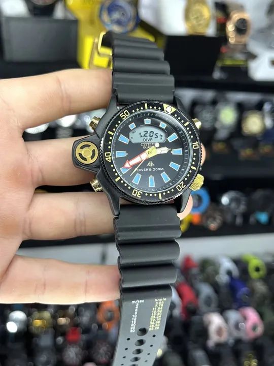 Citizen Aqualand DM, A prova dágua 