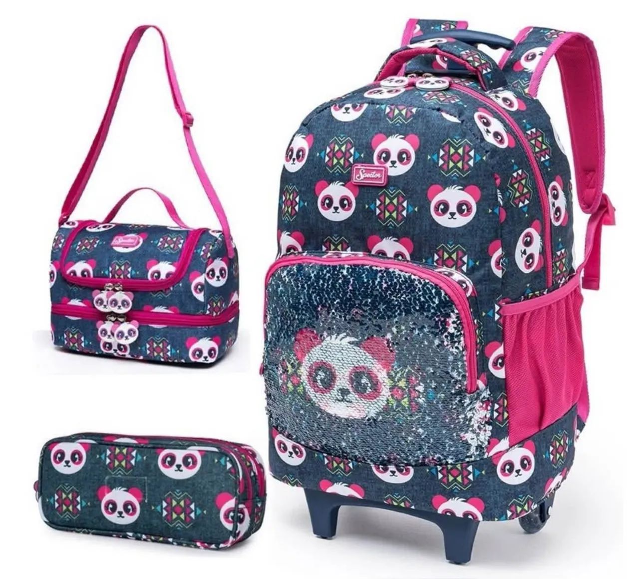 Kit mochila panda  - Foto 2