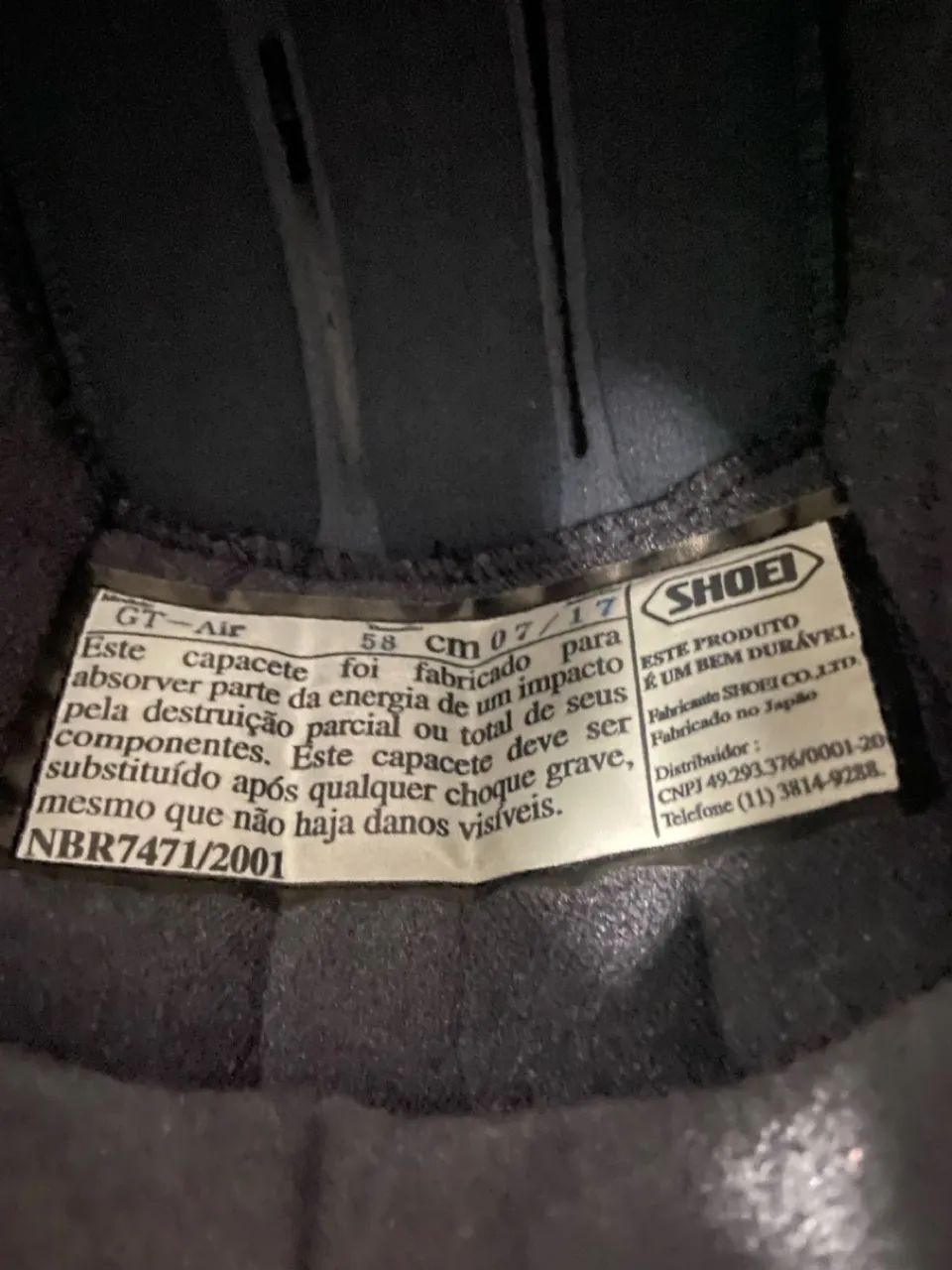 Capacete Shoei GT Air One - Foto 5