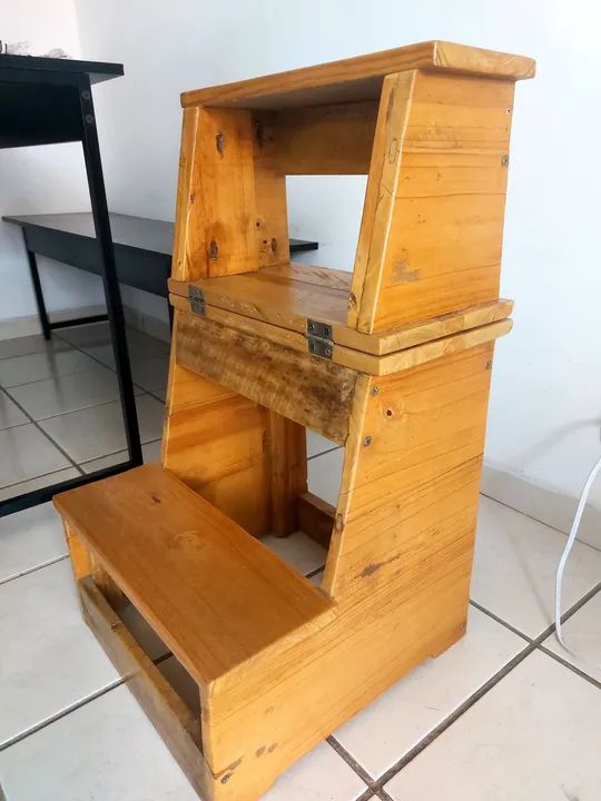 Banco de madeira rústico  - Foto 2