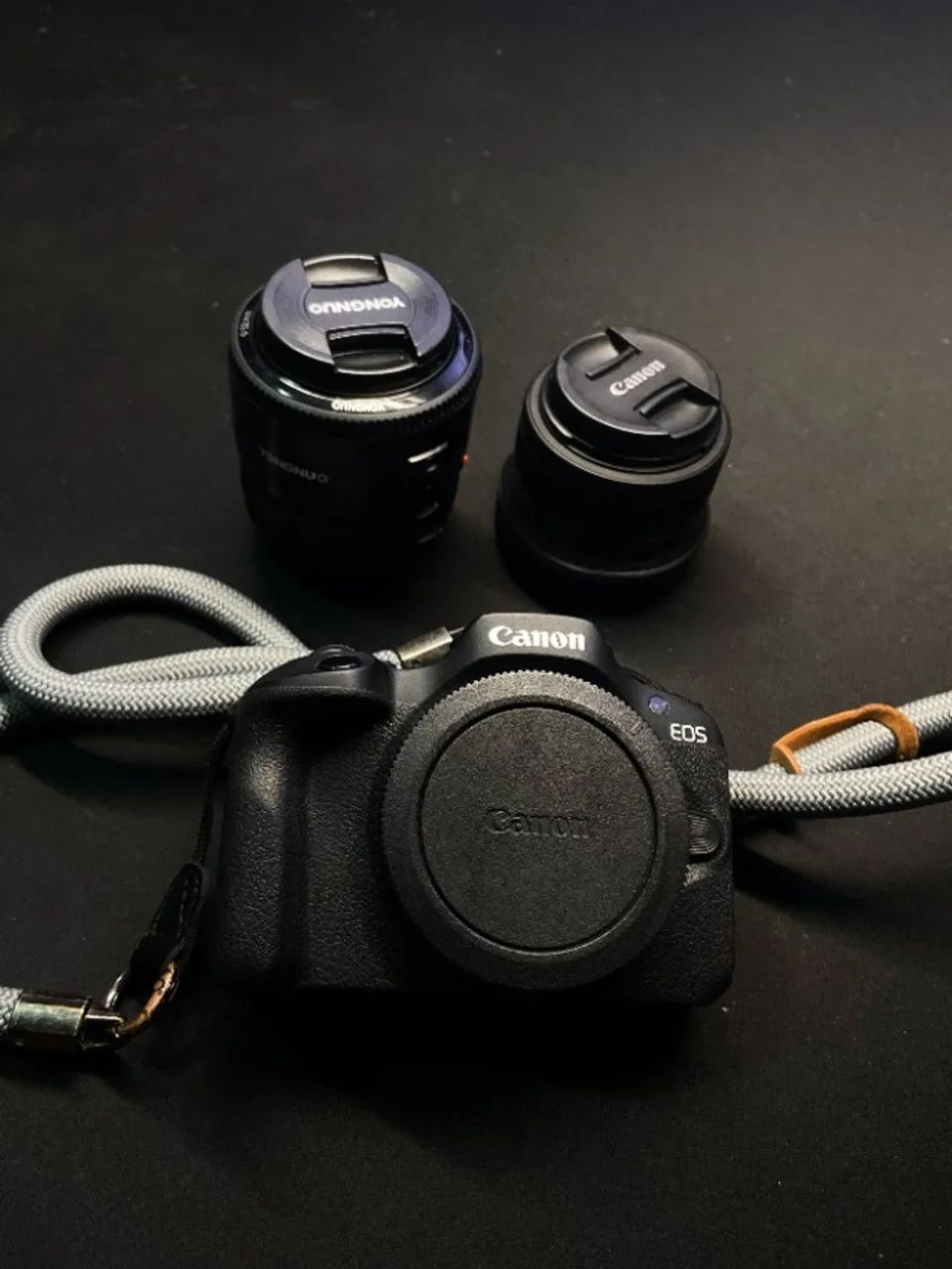 Câmera Canon R100 + Lente e acessórios - Foto 2
