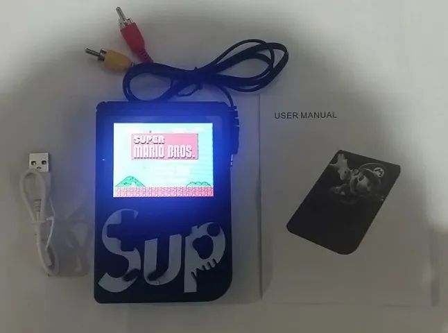 Video Game Portátil 400 in 1 Jogos 8 Bits - Foto 4