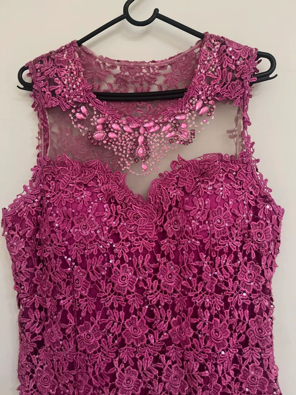 Vestido de festa rosa curto P - Foto 2