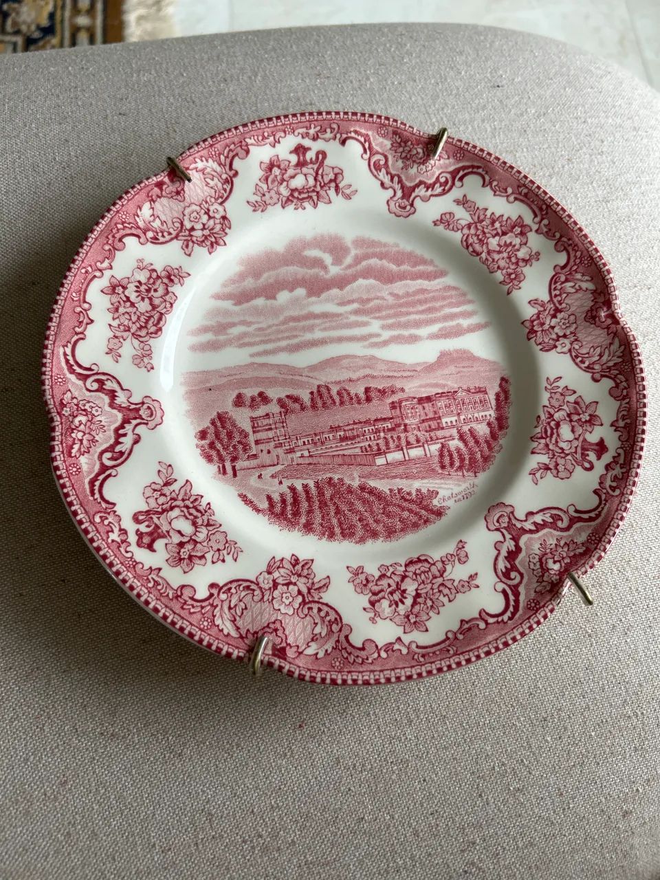 Vendo lindo prato de porcelana inglesa - Foto 3