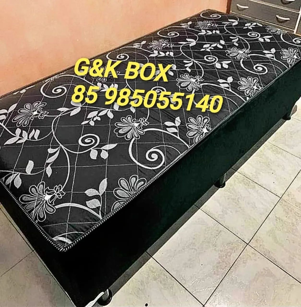 Cama box solteiro novas  - Foto 3