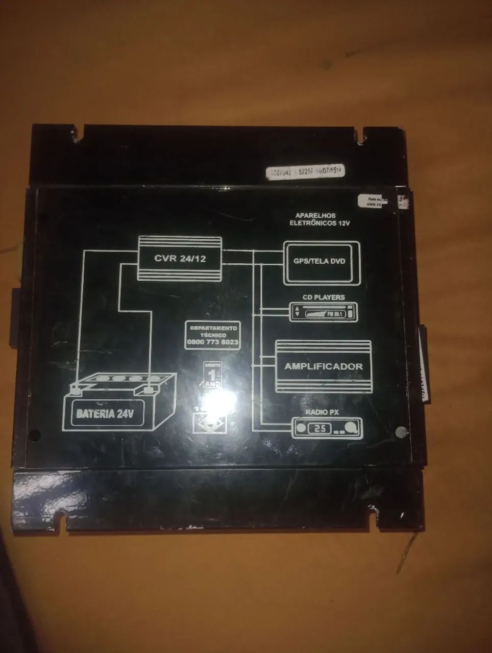 Conversor de Tensão Corzus CVR 24/12 30A - Foto 4