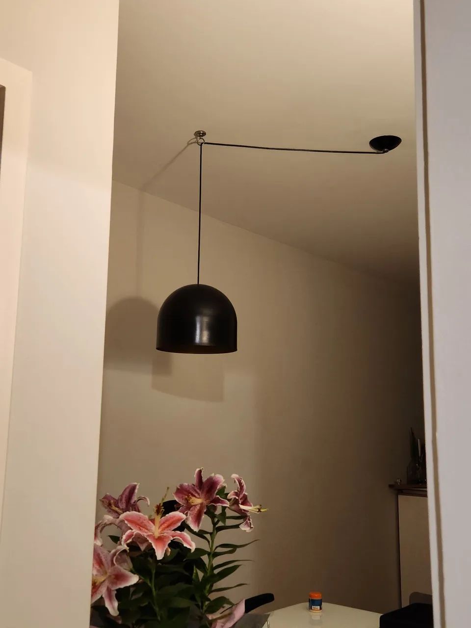 Luminária Pendente Preta Moderna - Foto 3