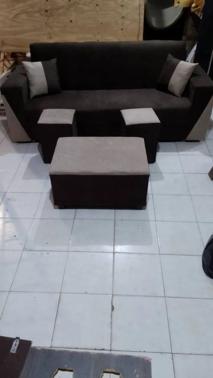 Sofa 2 lugares sob medida cor da sua preferência  - Foto 4