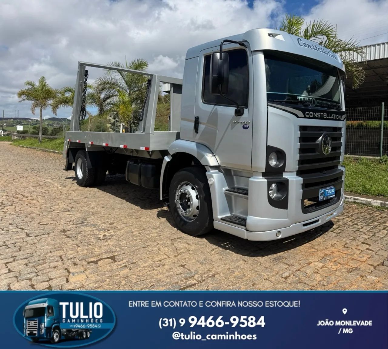 Caminhao Vw 15180 poli guindaste duplo  - Foto 2