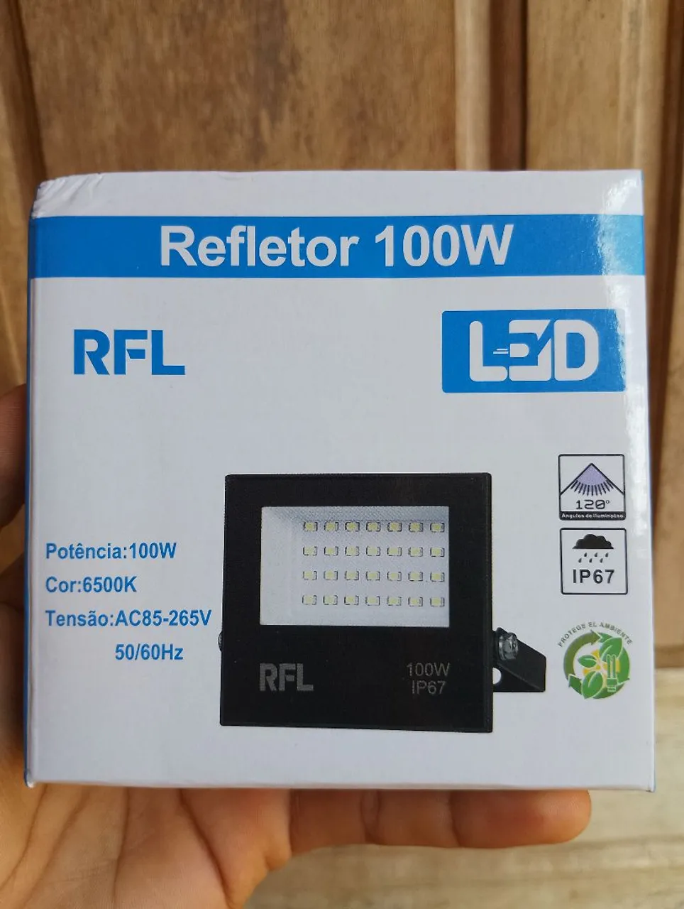 Refletor LED 100W RFL IP67 - Novo