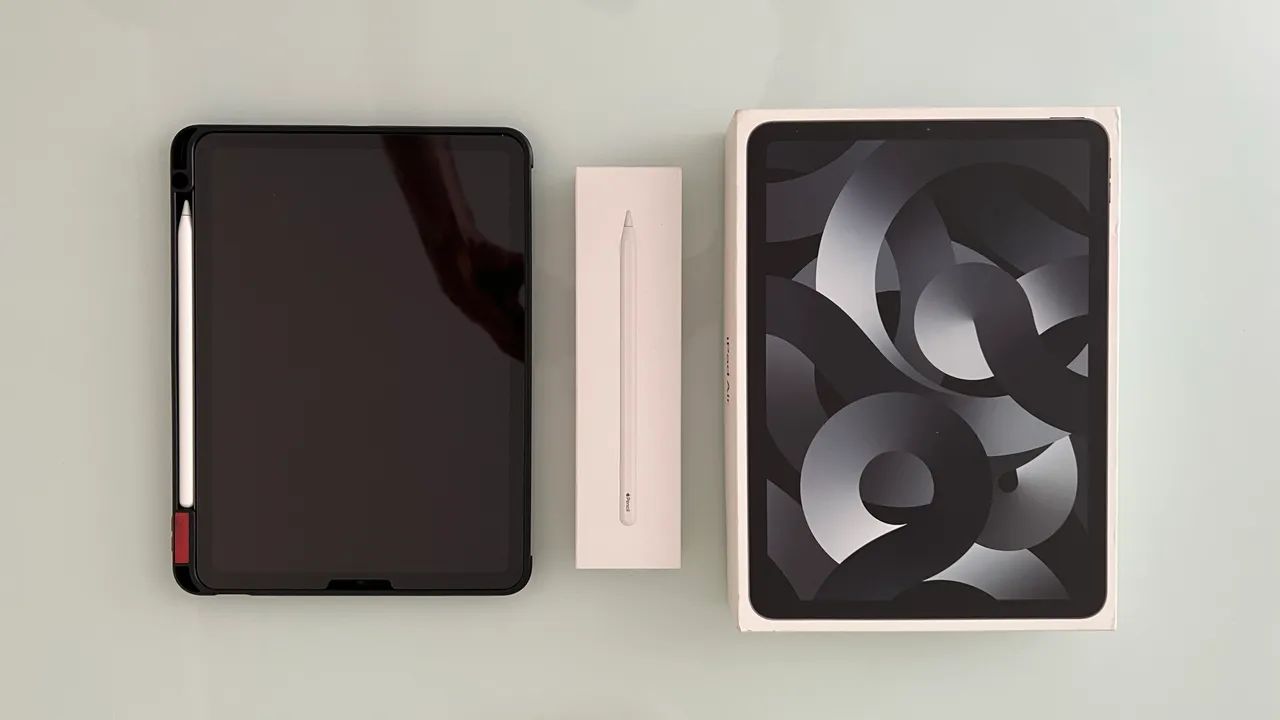 iPad Air 5a geração + Apple Pencil 2 - Tablets e E-Readers
