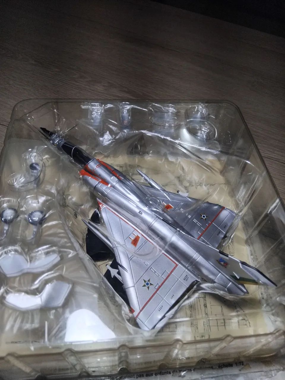 Miniatura escala 1:72 Dassault Mirage III E - Brasil - Foto 2
