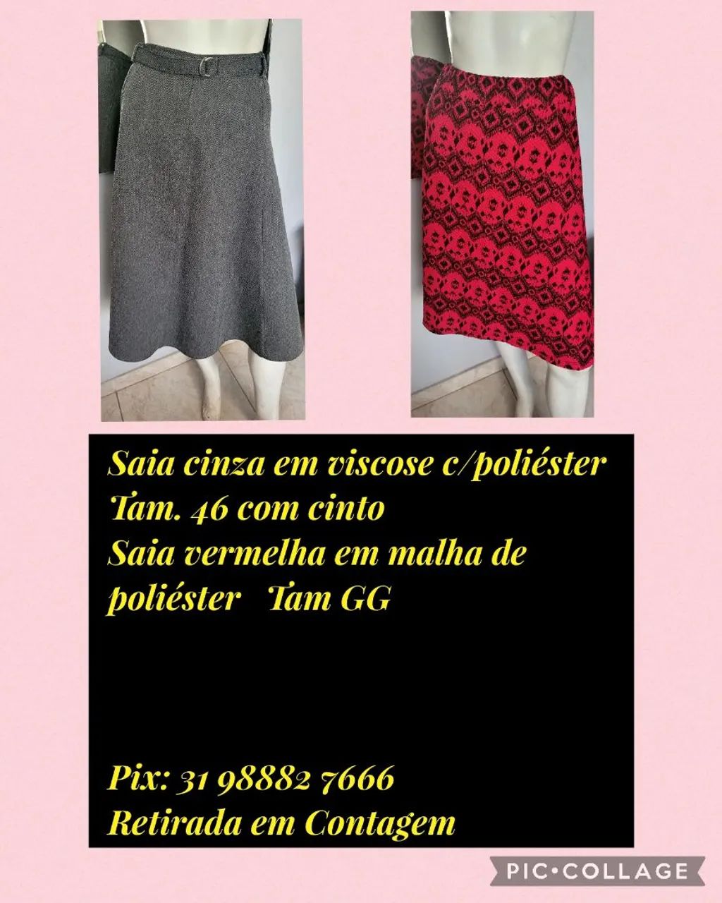 Saias plus size diversas - Foto 2