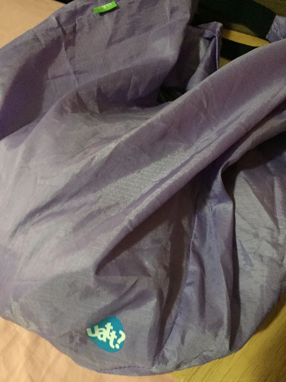 Bolsa Grande Nylon Lilas Uatt? - Foto 4