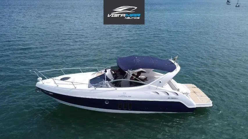 Lancha Phantom 30 pés 2012 Diesel