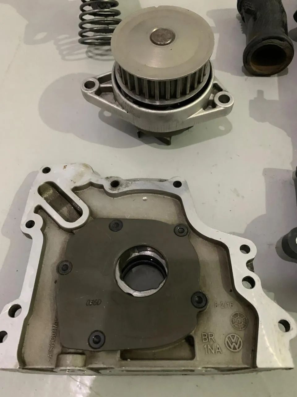 Bomba de óleo original Volkswagen motor EA111 1.4 Flex - Foto 3