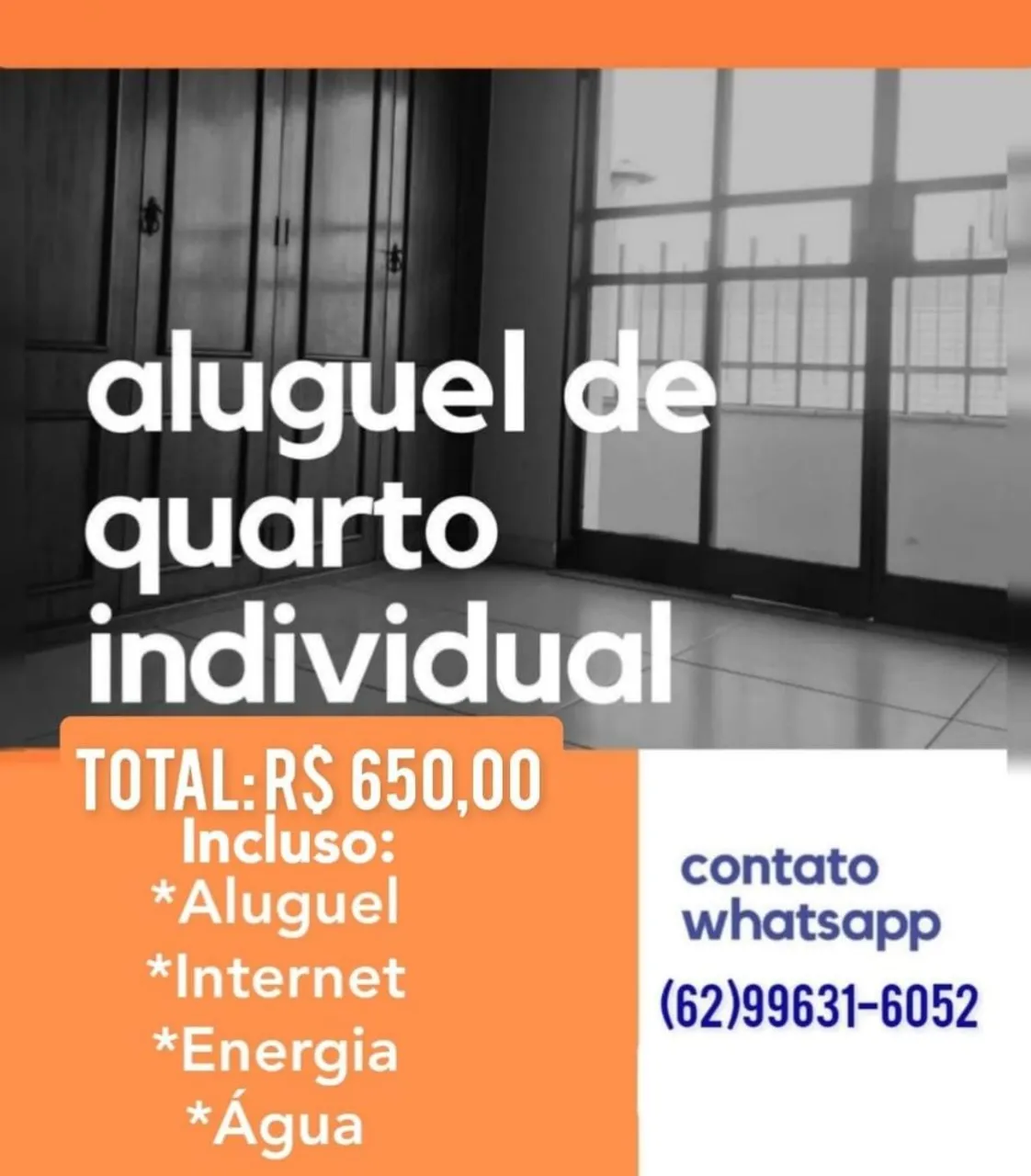 Aluguel de quartos
