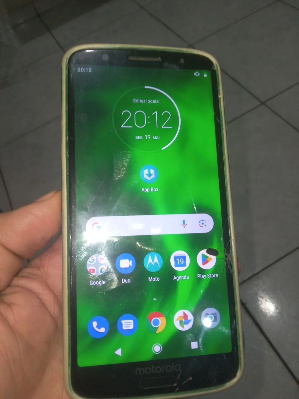 Moto g6 plus 64 gb de memoria