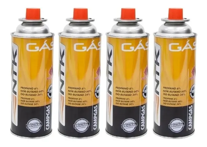 Gas Butano Refil P Maçarico, fogão Culinário Camping Carga 4