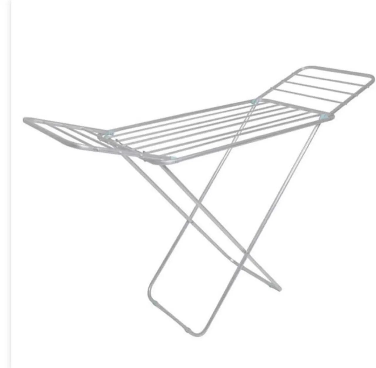 Aluminum Floor Clothesline with Flaps
