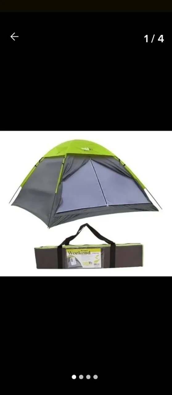 Tenda Camping Weekend 3 Pessoas