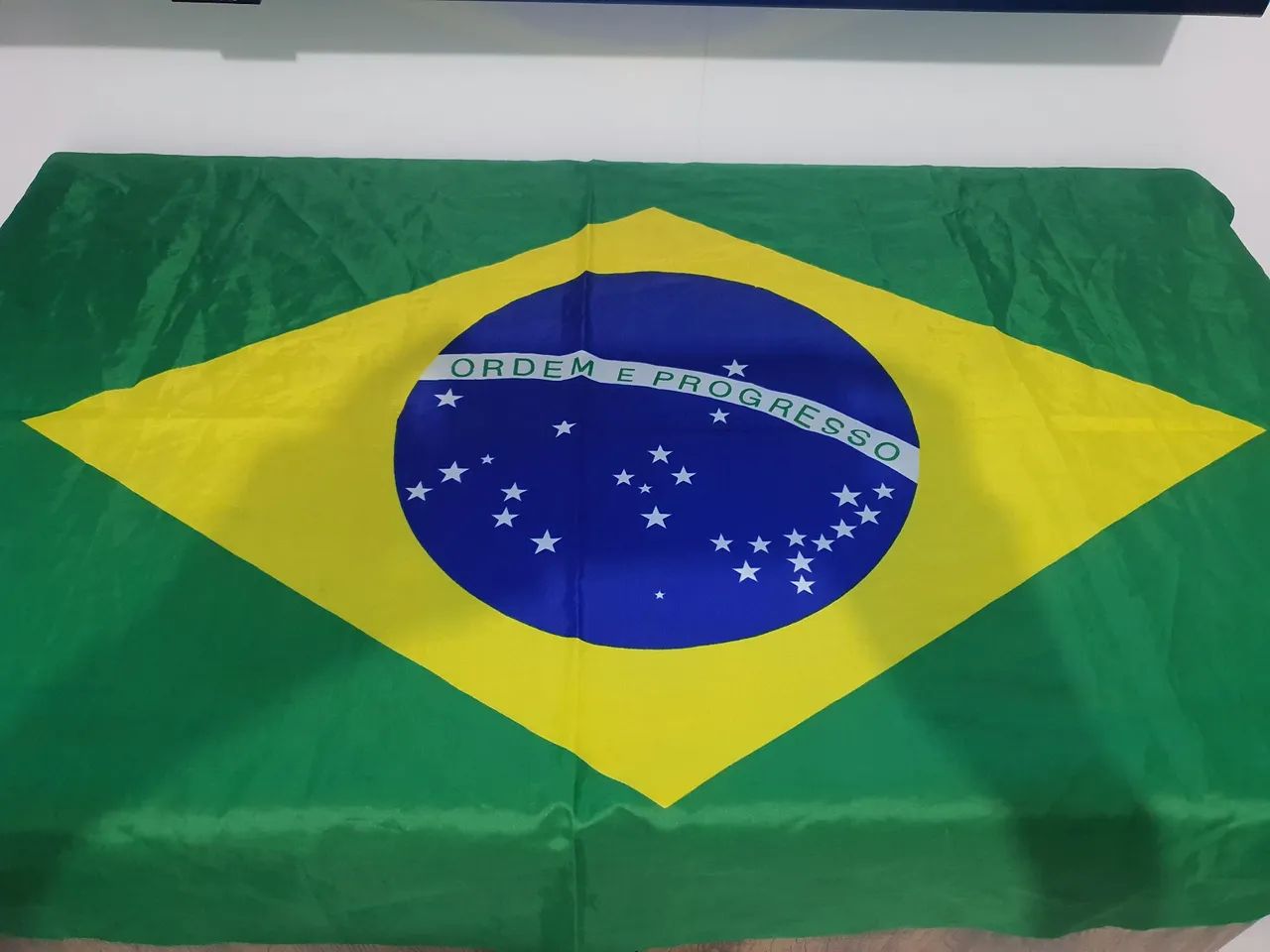 Bandeira do Brasil tamanho M - Foto 4
