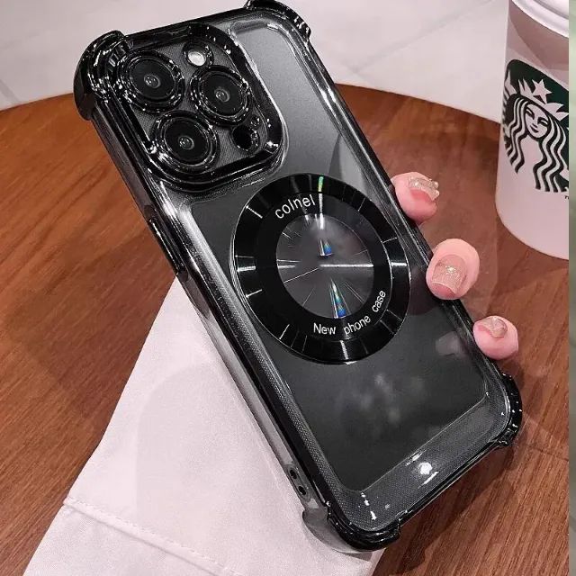 Case Magnética P/ iPhone 13Pro Max - Preta - Foto 5