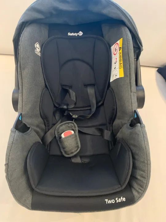 Carrinho de Bebê - Travel System Discover Trio Isofix Safety 1St - Preto - Foto 3