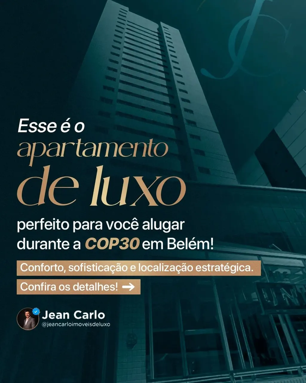 TORRE UNITA aluguel para COP 30 15 dias todo mobiliado