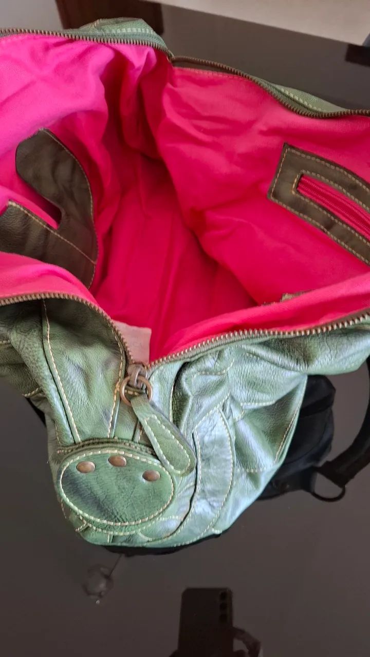 Bolsa em couro  - Foto 3
