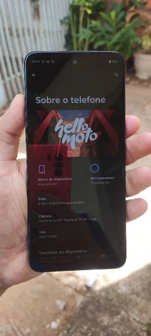 Moto G54 5G 256gb Novo c/NF até 12x - Foto 3
