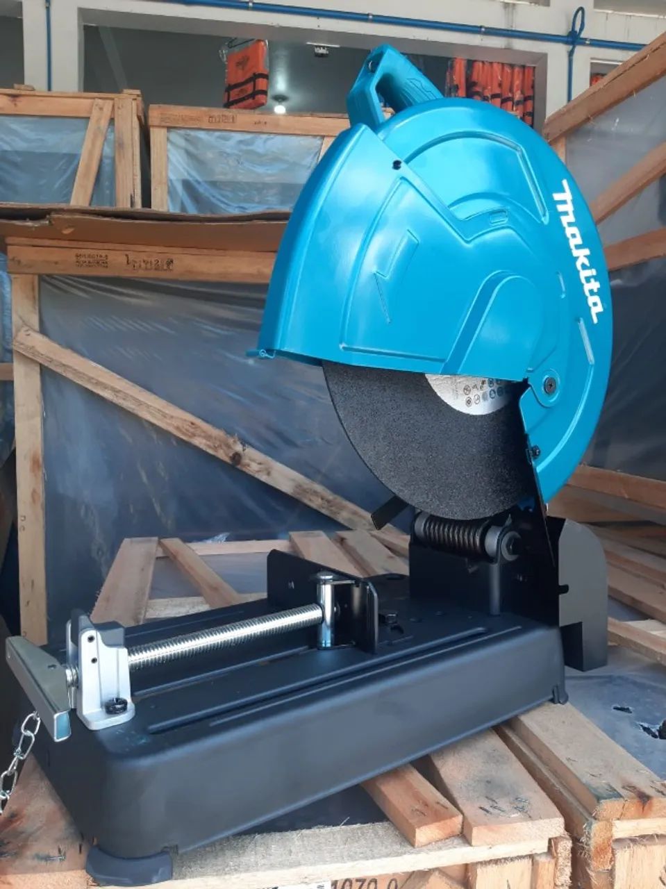Serra 14pol 355mm 2050w 220v Makita Rápida Policorte  M2401b - Foto 2