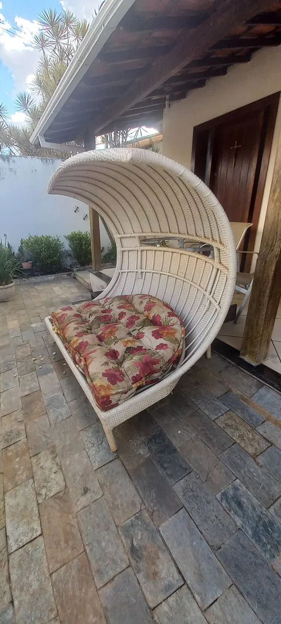 Banco de Vime área externa - Foto 5