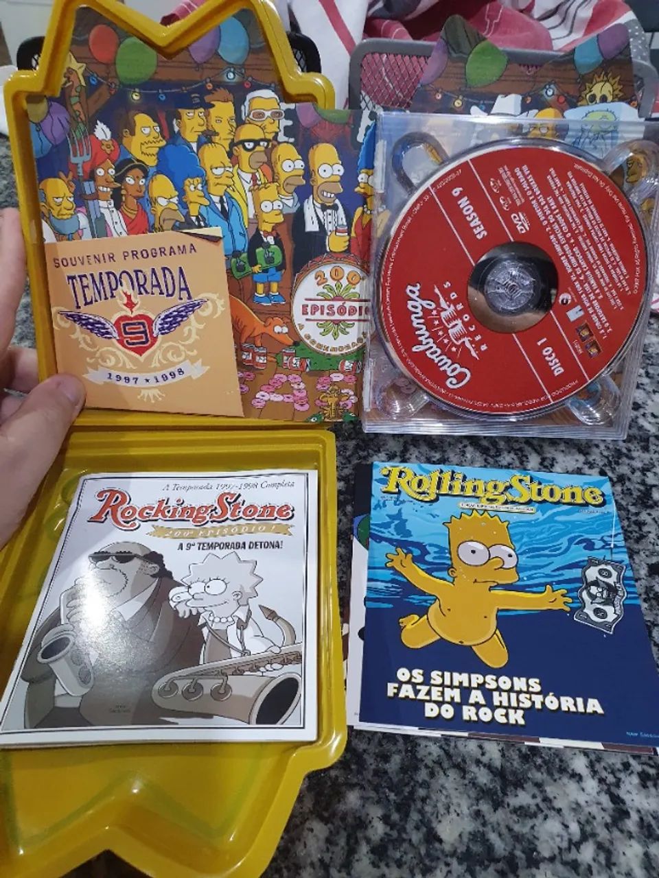 DVD Os Simpsons Nona Temporada - Cabeça Lisa Original - Foto 4