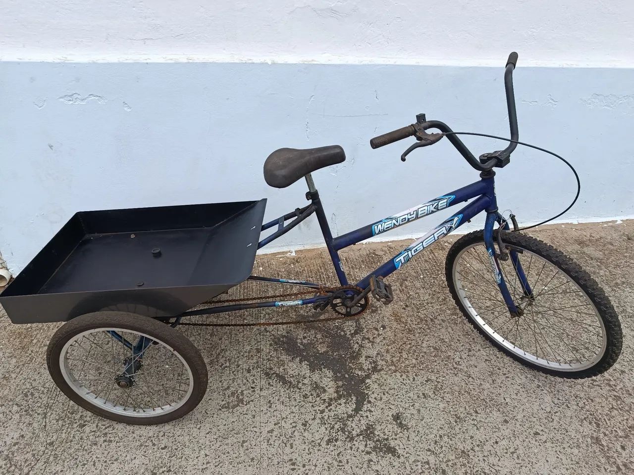 Bike triciclo com caçamba  - Foto 4