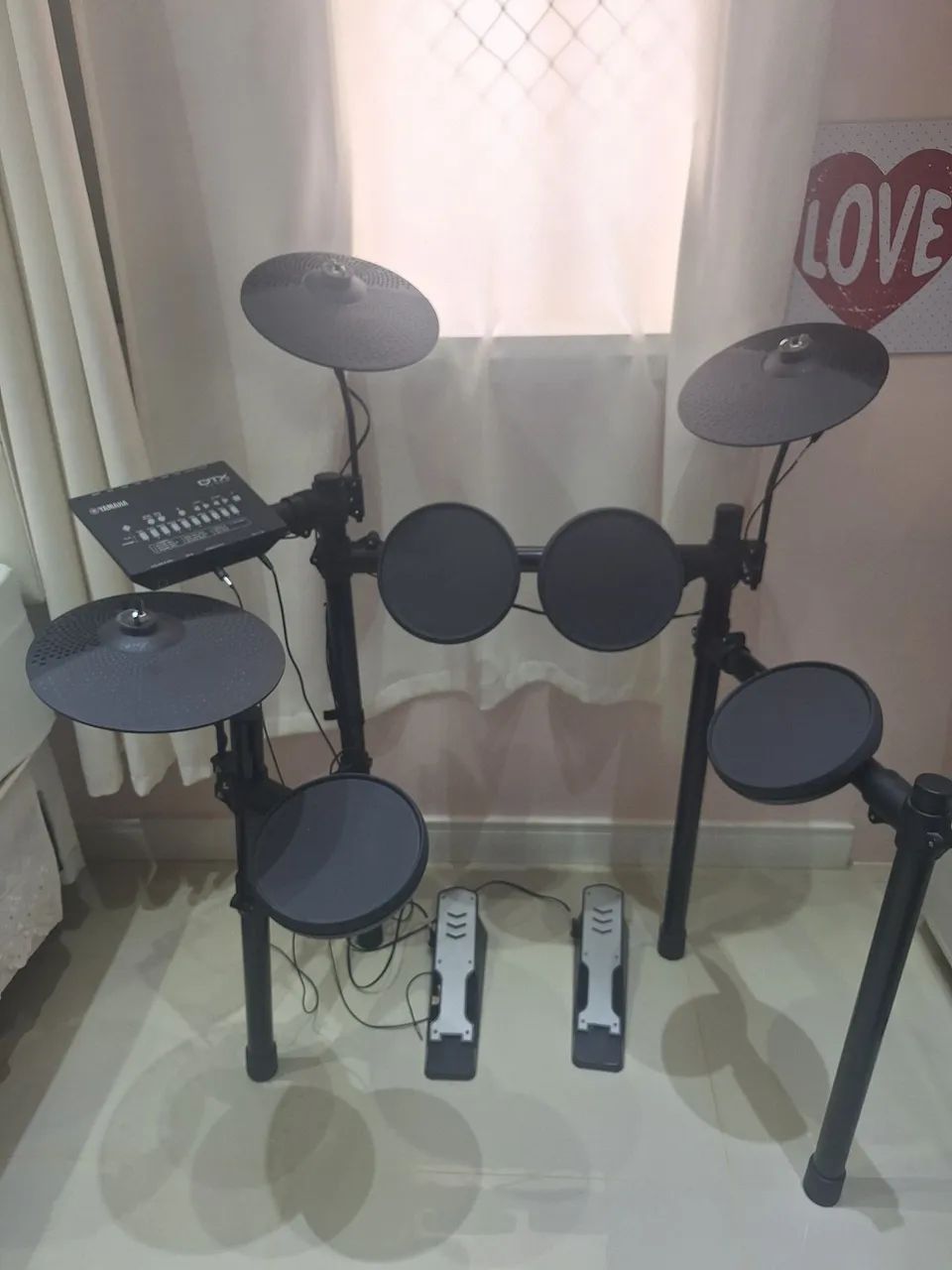 Bateria Eletrônica Yamaha DTX402K - Foto 2