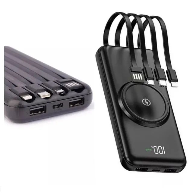 Power Bank Indução 10.000mah 22.5w Compatível Ios E Android 