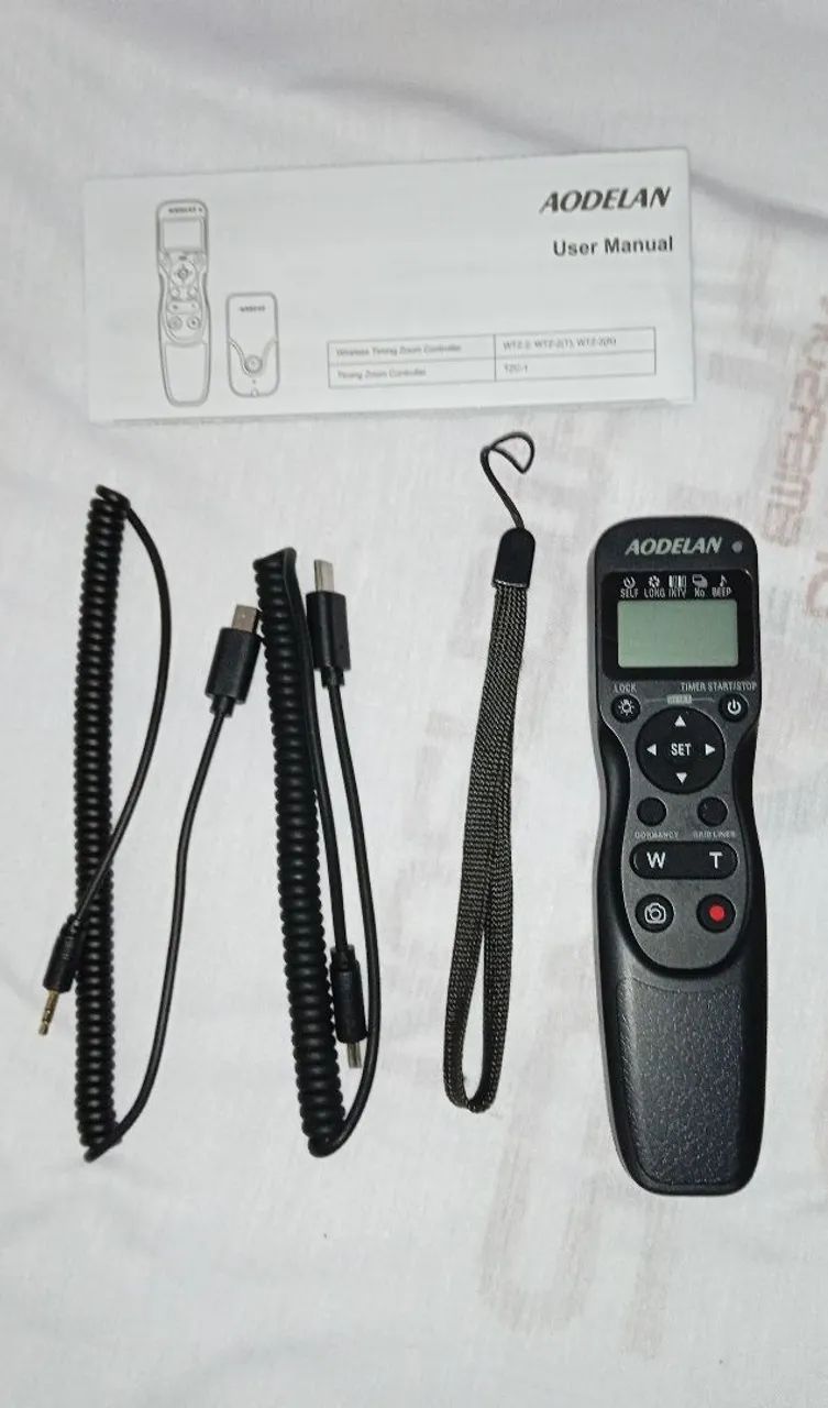 Controle remoto Aodelan TZC-1 para câmeras Sony zv1 e Sony AX53  - Foto 3